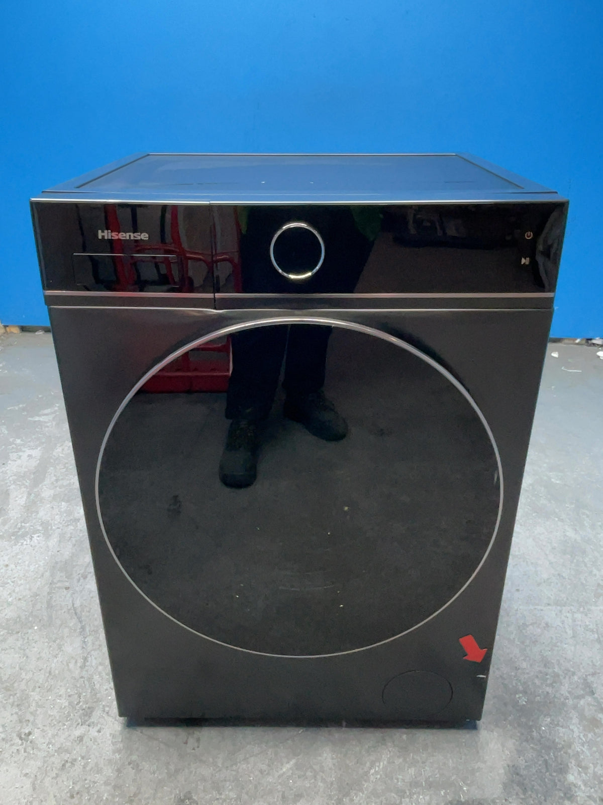 #GRC-165-773 - Hisense 10.5kg 1400rpm Washing Machine – Pure Jet Pro, Steam Mix, Black