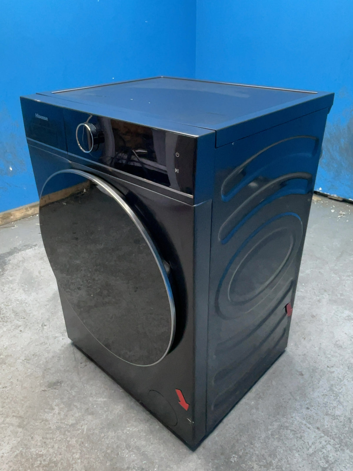 #GRC-165-773 - Hisense 10.5kg 1400rpm Washing Machine – Pure Jet Pro, Steam Mix, Black