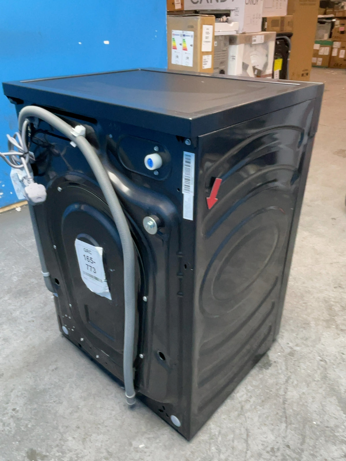 #GRC-165-773 - Hisense 10.5kg 1400rpm Washing Machine – Pure Jet Pro, Steam Mix, Black