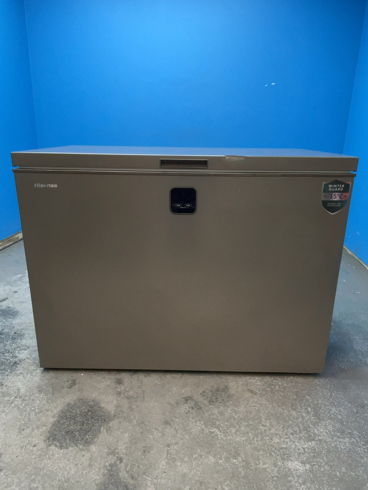 #GRC-165-793 - Hisense 277L Chest Freezer – Total No Frost, Winter Guard, Grey