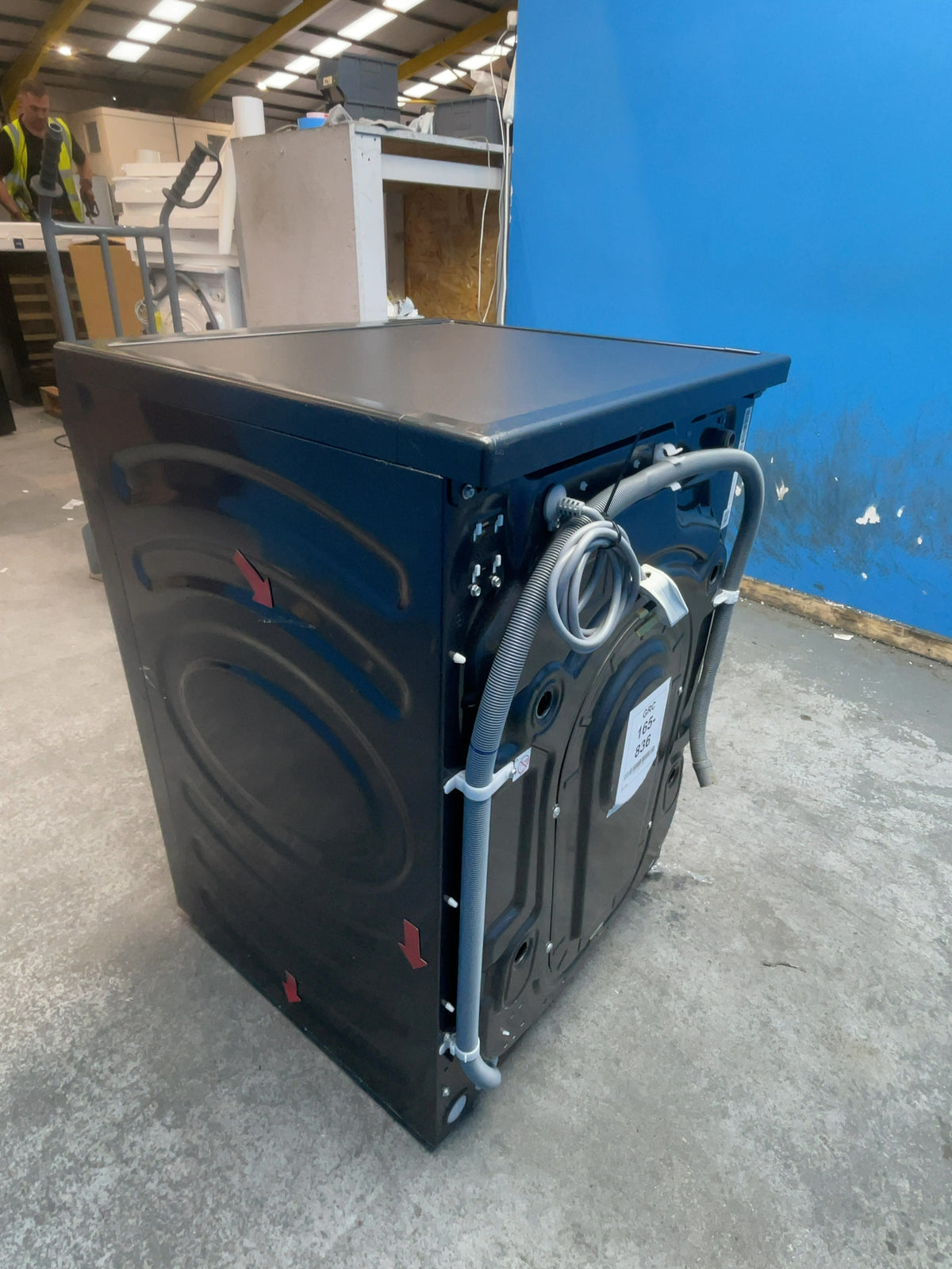 #GRC-165-836 - Hisense Washer Dryer – 10.5kg Wash, 6kg Dry, 1400rpm, WiFi Connected, Black