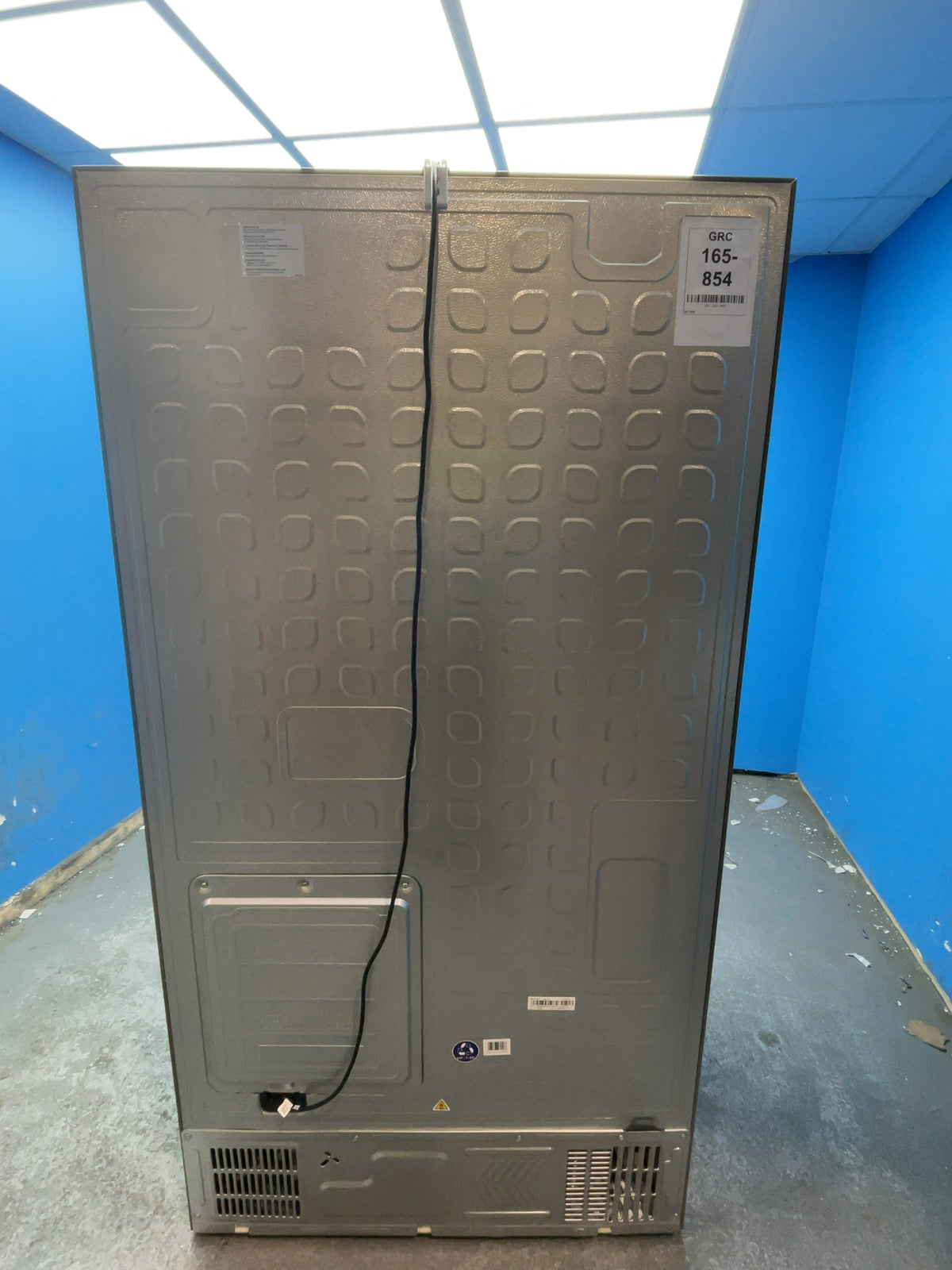 #GRC-165-854 - Hisense American Style Fridge Freezer – 606L, Stainless Steel, Total No Frost