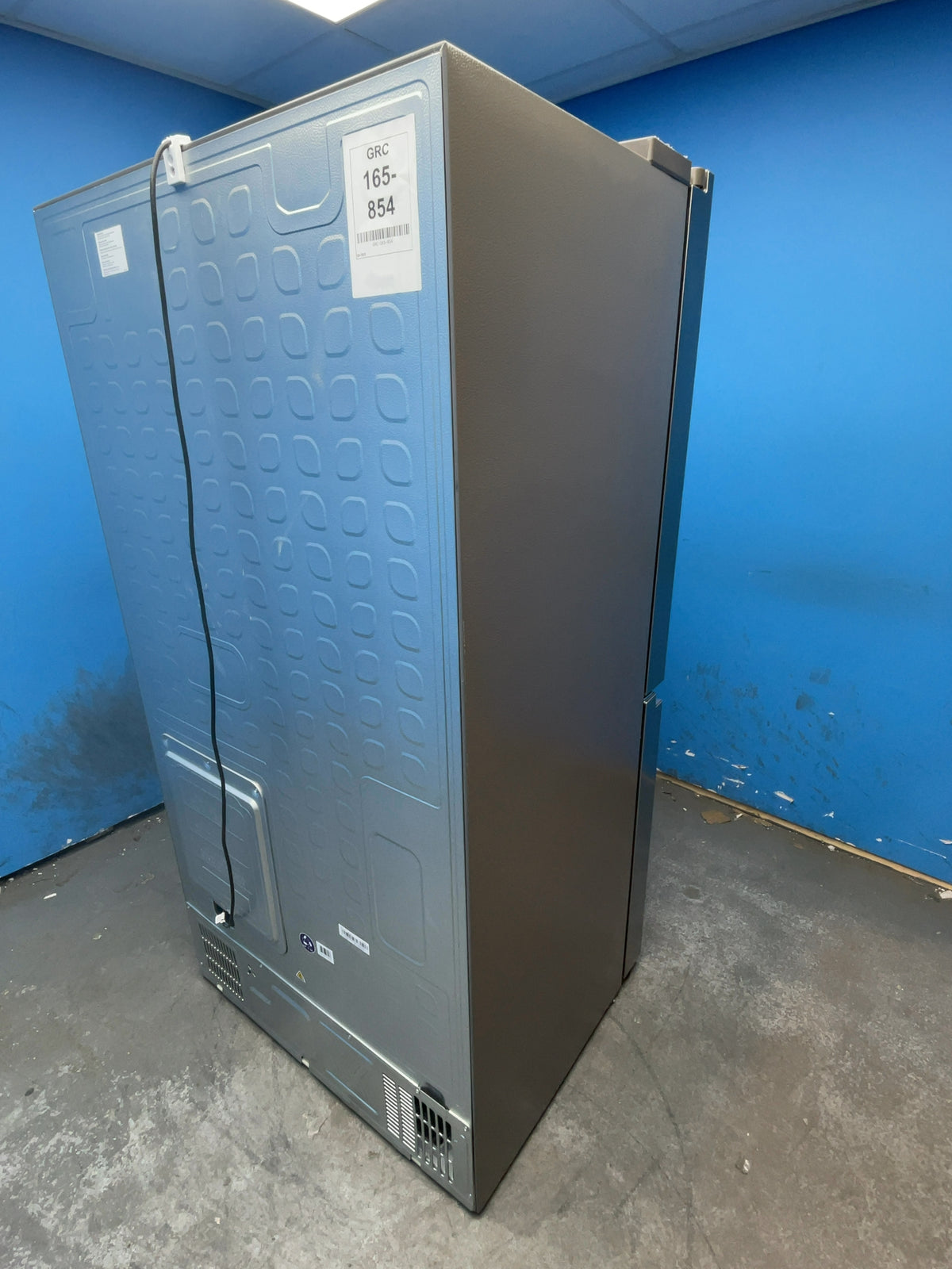 #GRC-165-854 - Hisense American Style Fridge Freezer – 606L, Stainless Steel, Total No Frost