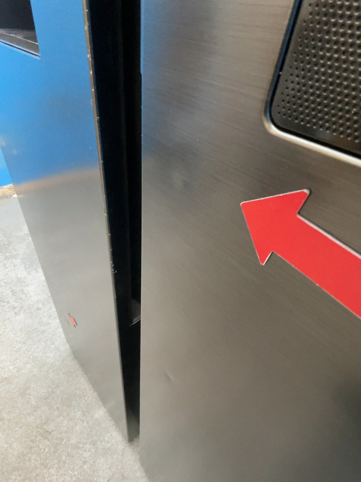 #GRC-165-856 - Samsung Series 9 American Style Fridge Freezer – 614L, Dark Ocean Inox