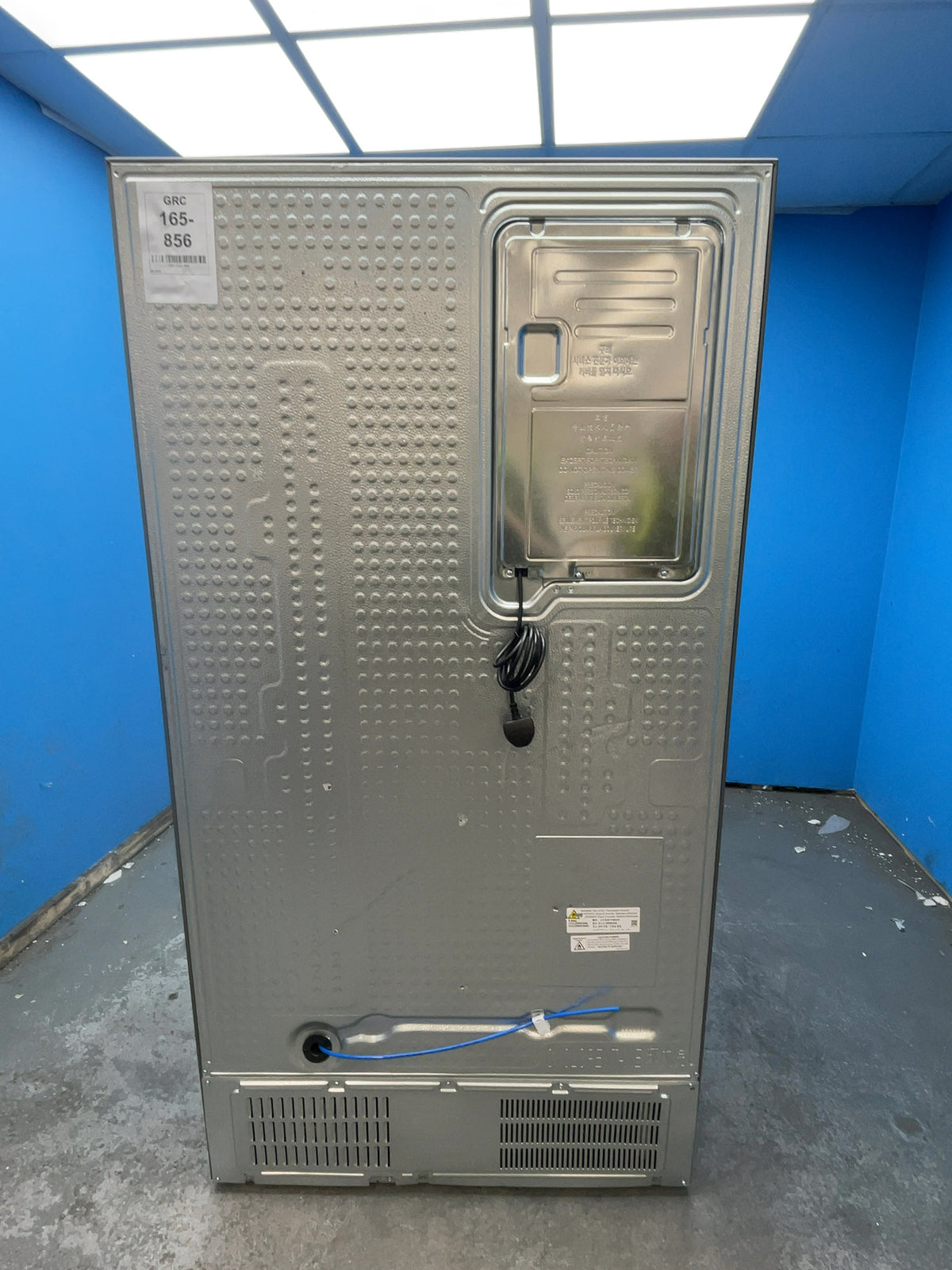 #GRC-165-856 - Samsung Series 9 American Style Fridge Freezer – 614L, Dark Ocean Inox