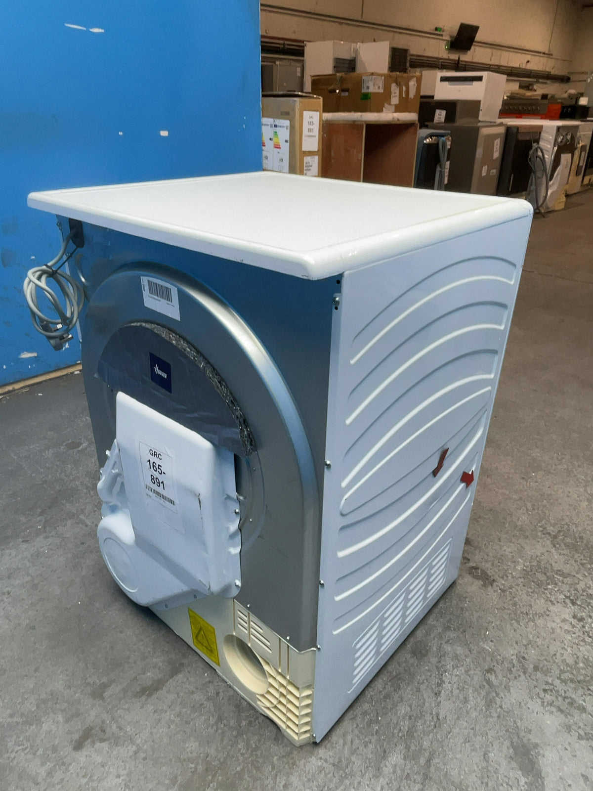 #GRC-165-891 - Hoover H-DRY 300 9kg Vented Tumble Dryer – NFC Connectivity, White, 59.6cm Wide