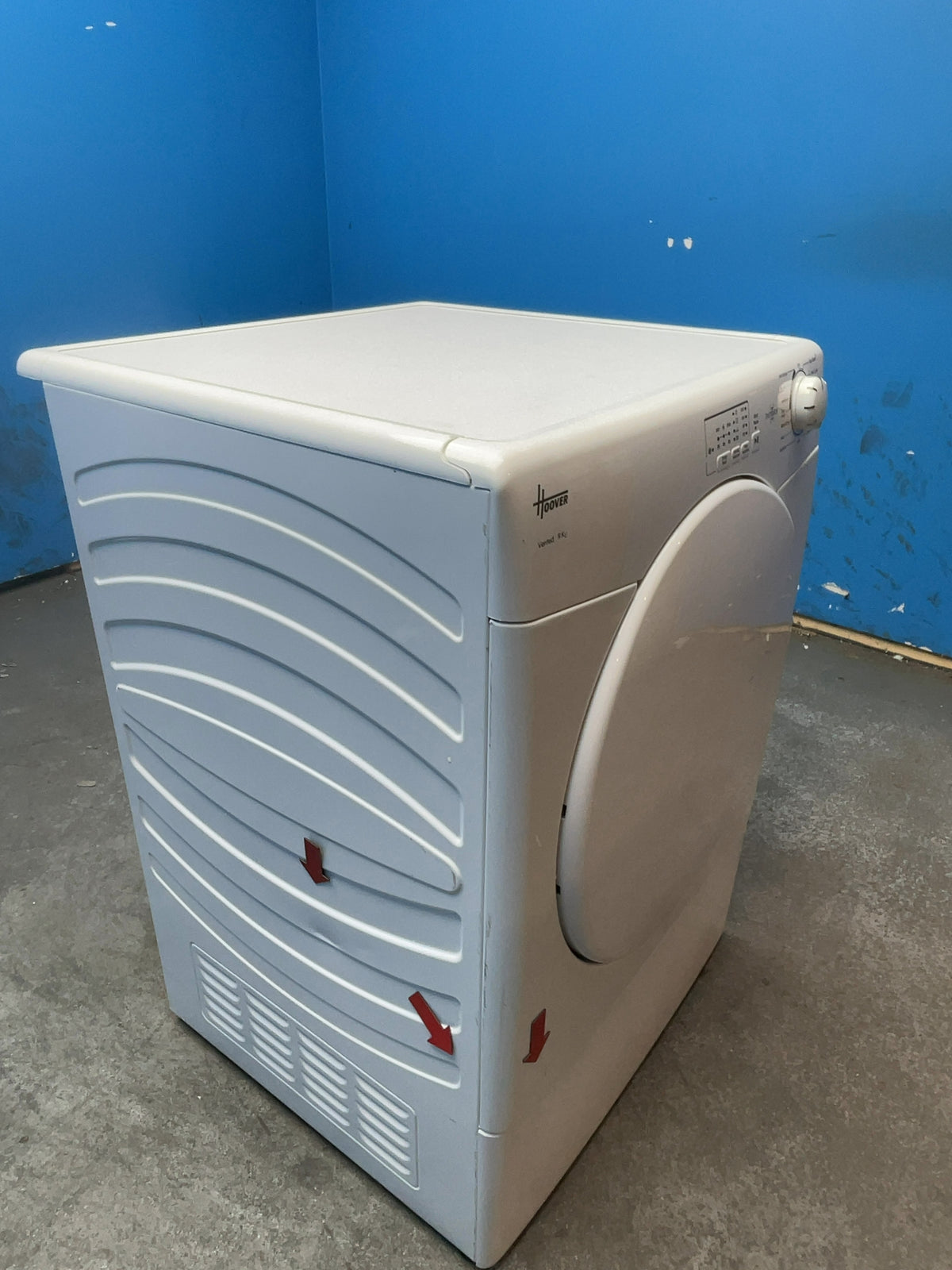 #GRC-165-891 - Hoover H-DRY 300 9kg Vented Tumble Dryer – NFC Connectivity, White, 59.6cm Wide