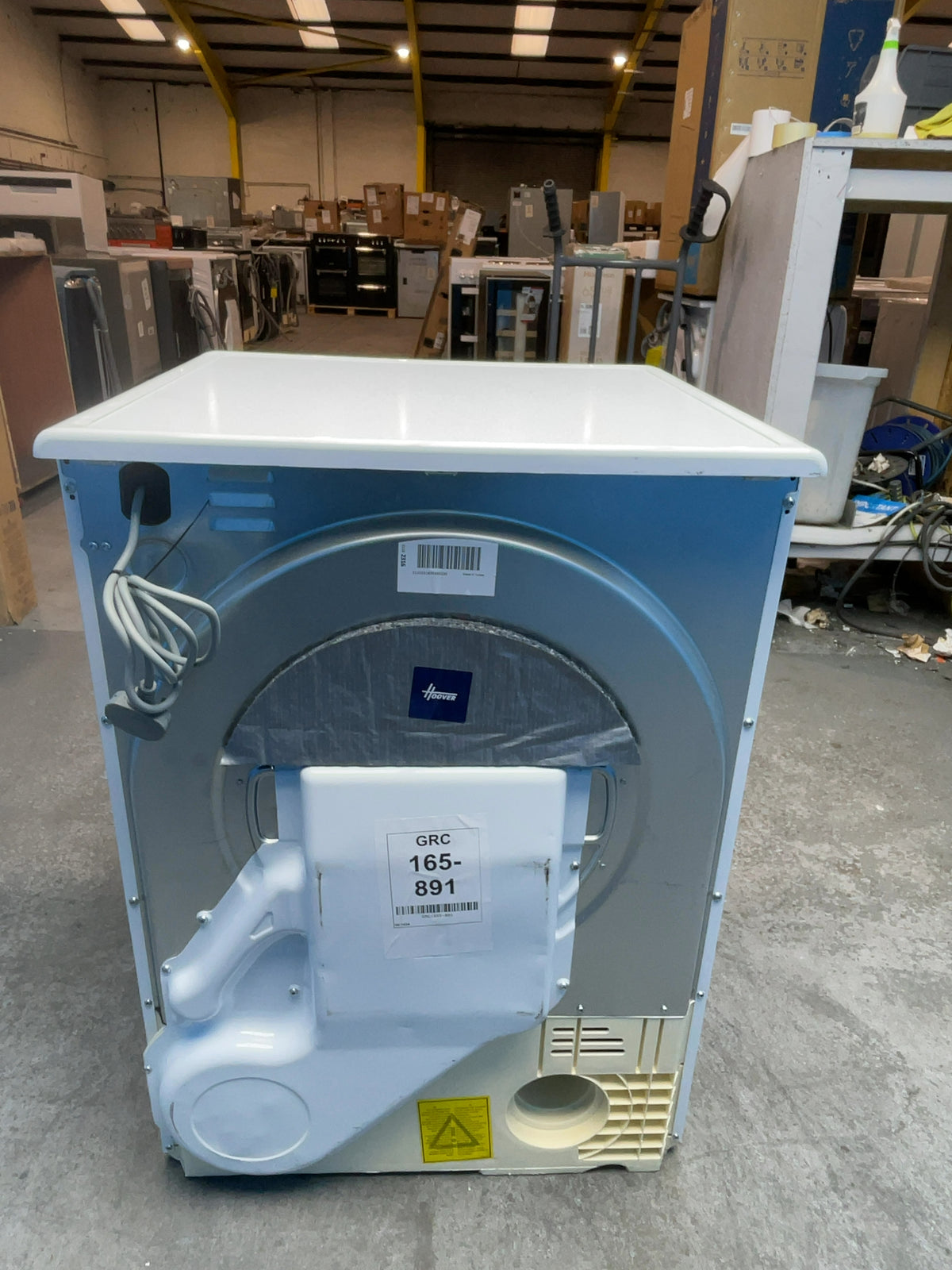 #GRC-165-891 - Hoover H-DRY 300 9kg Vented Tumble Dryer – NFC Connectivity, White, 59.6cm Wide