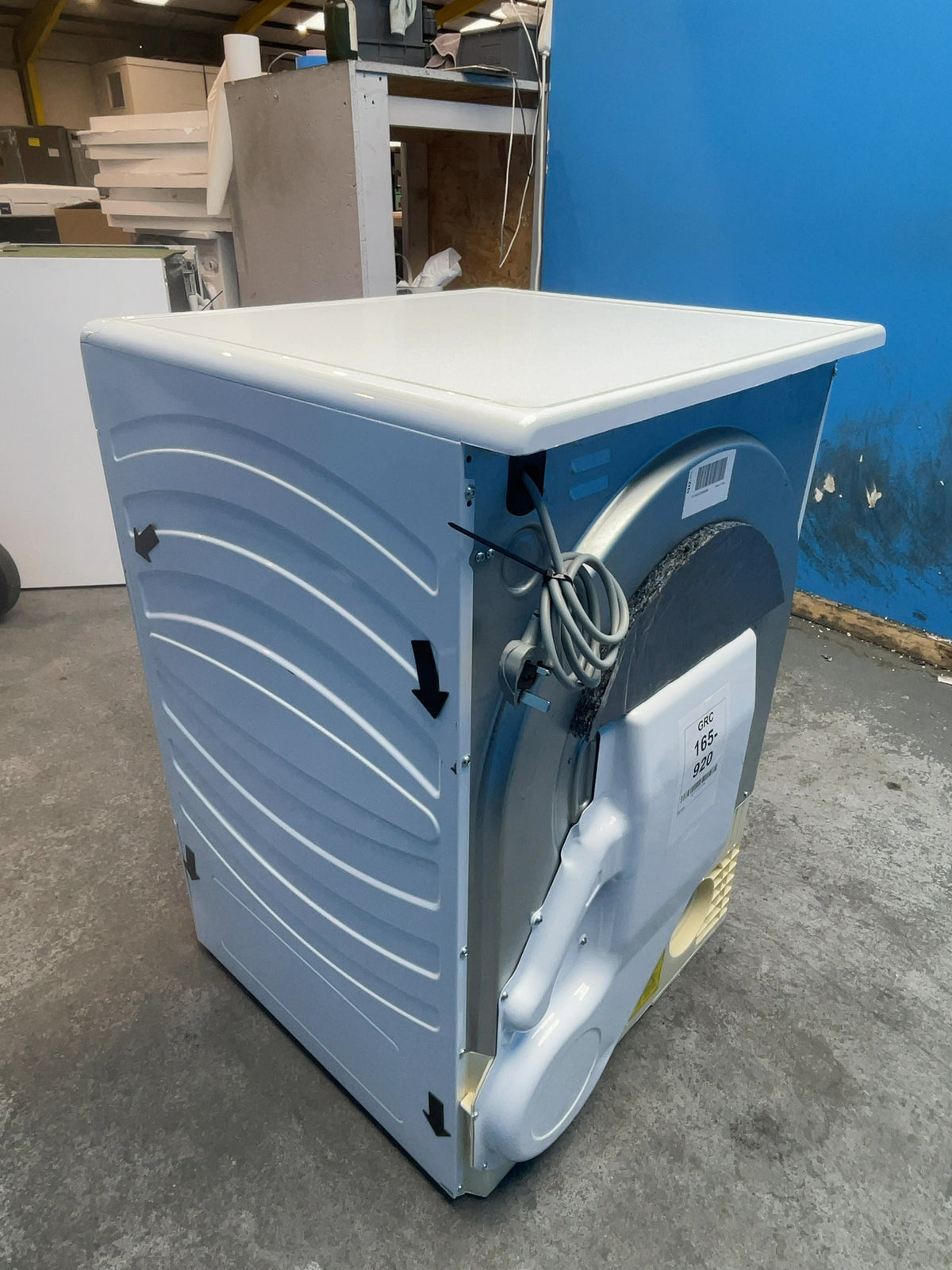 #GRC-165-920 - Hoover H-DRY 300 9kg Vented Tumble Dryer – Sensor Drying, White, C Energy Rating