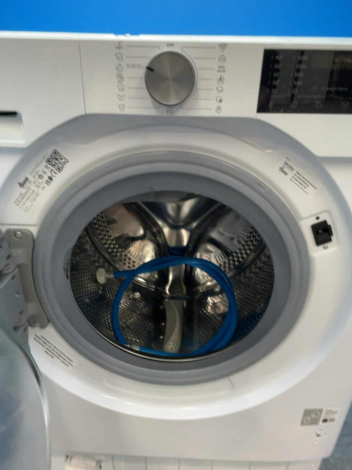 #GRC-165-957 - Hoover 9kg 1600rpm Integrated Washing Machine – KG Mode, Steam Function, White