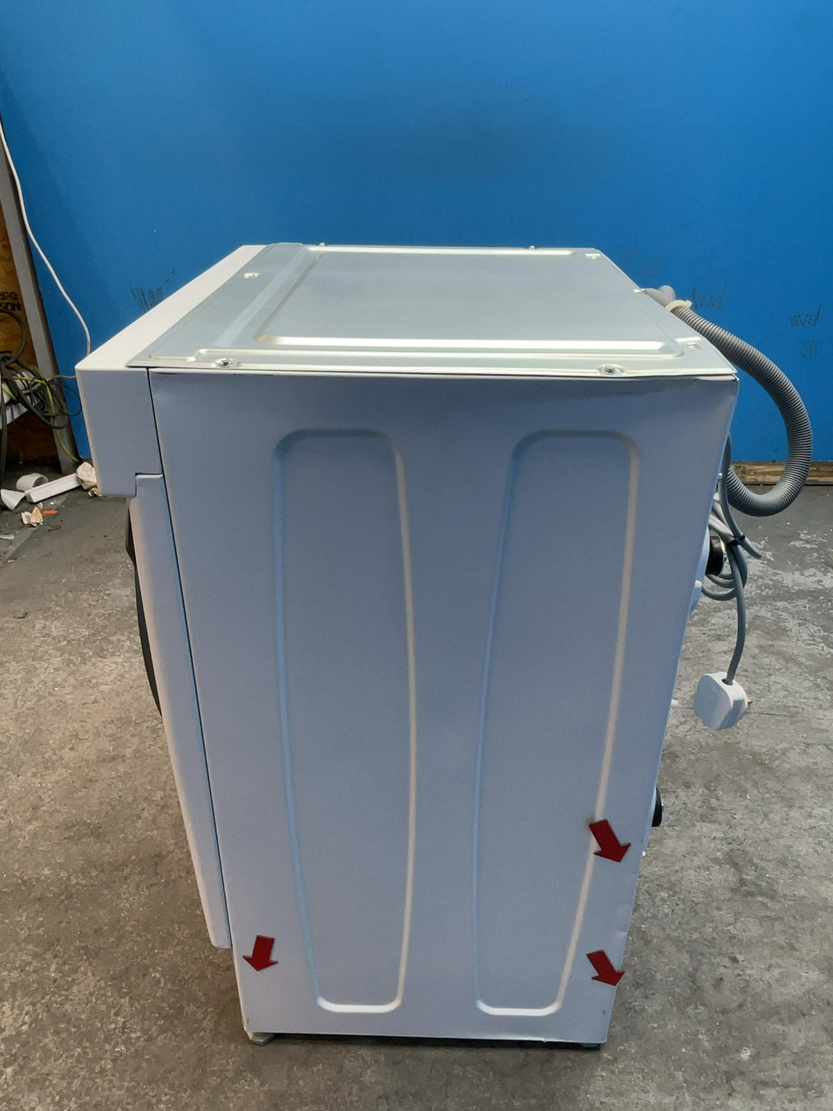 #GRC-165-957 - Hoover 9kg 1600rpm Integrated Washing Machine – KG Mode, Steam Function, White