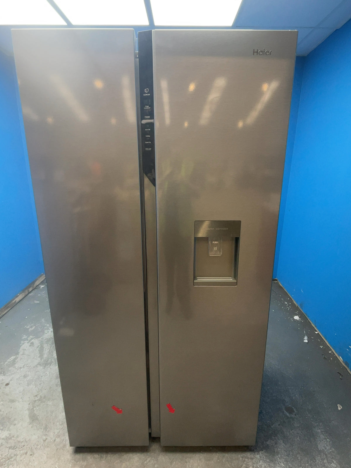 #GRC-165-963 - Haier American Side by Side Fridge Freezer – 521L Capacity, Non-Plumbed Water Dispenser, Total No Frost