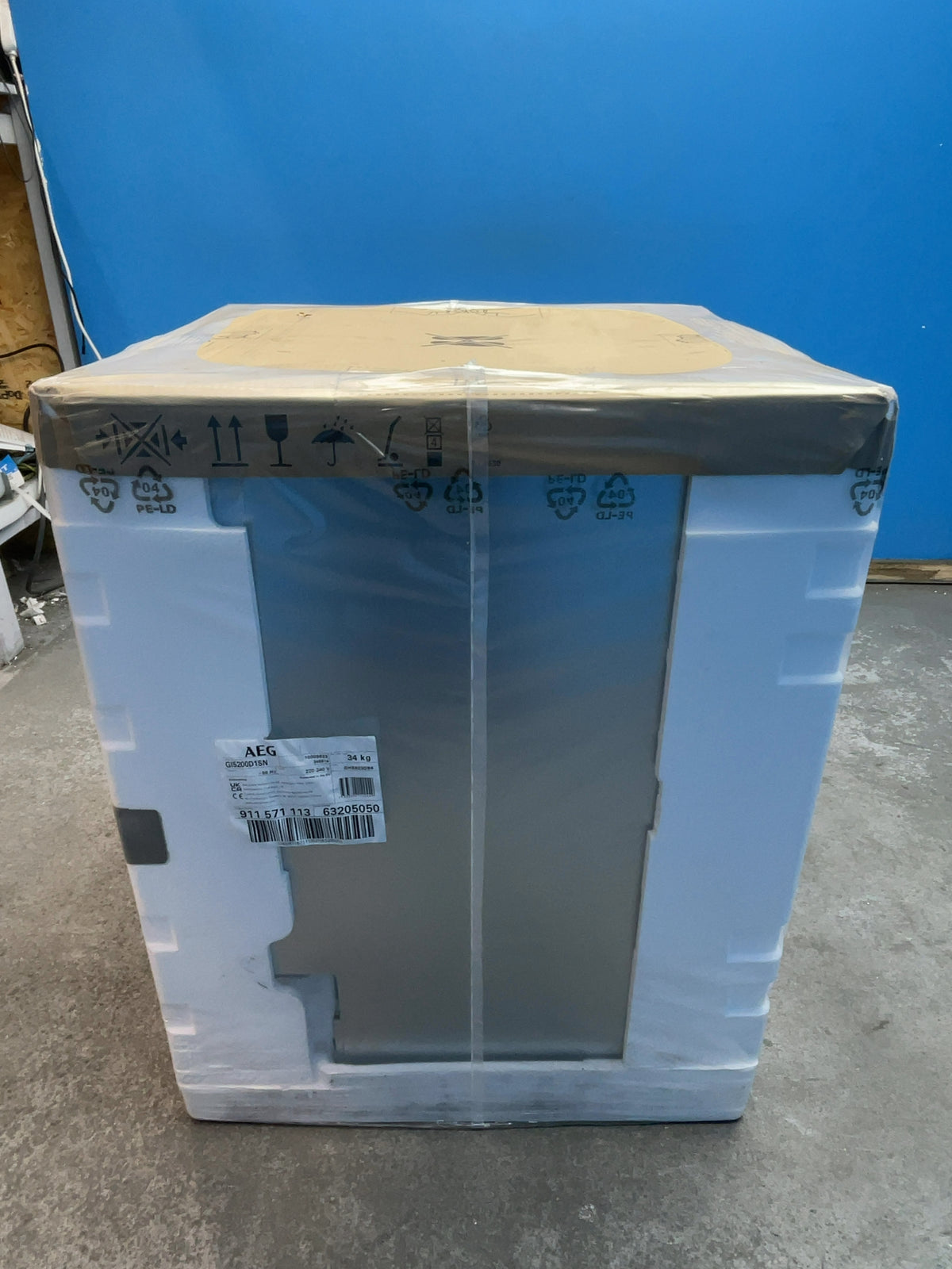 #GRC-166-009 - AEG Integrated 60cm Dishwasher – 13 Place Settings, AirDry Technology, Quick 30 Min Wash