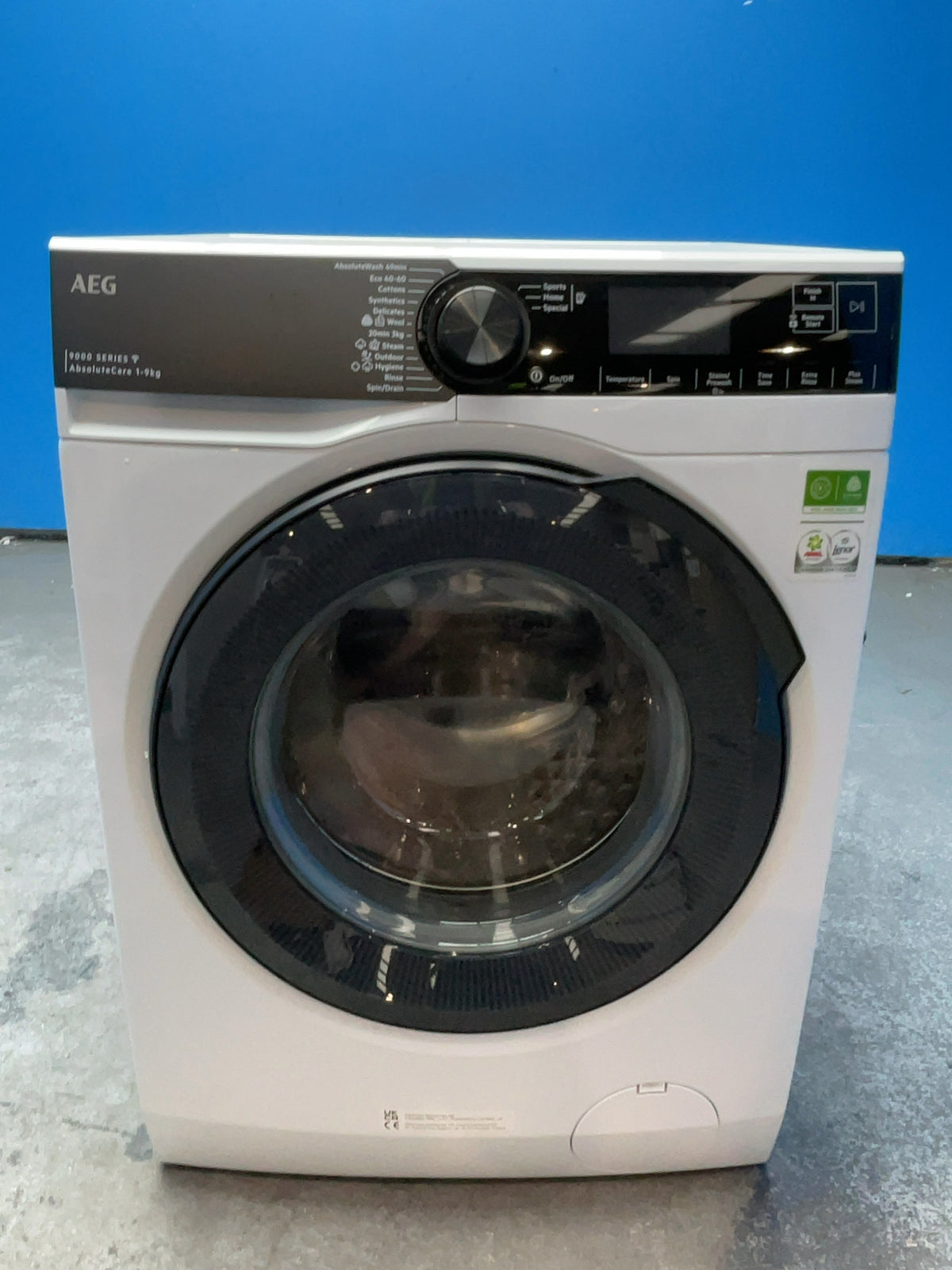 #GRC-166-047 - AEG 9000 Series 9kg Washing Machine – AbsoluteCare, 1400rpm, WiFi, White