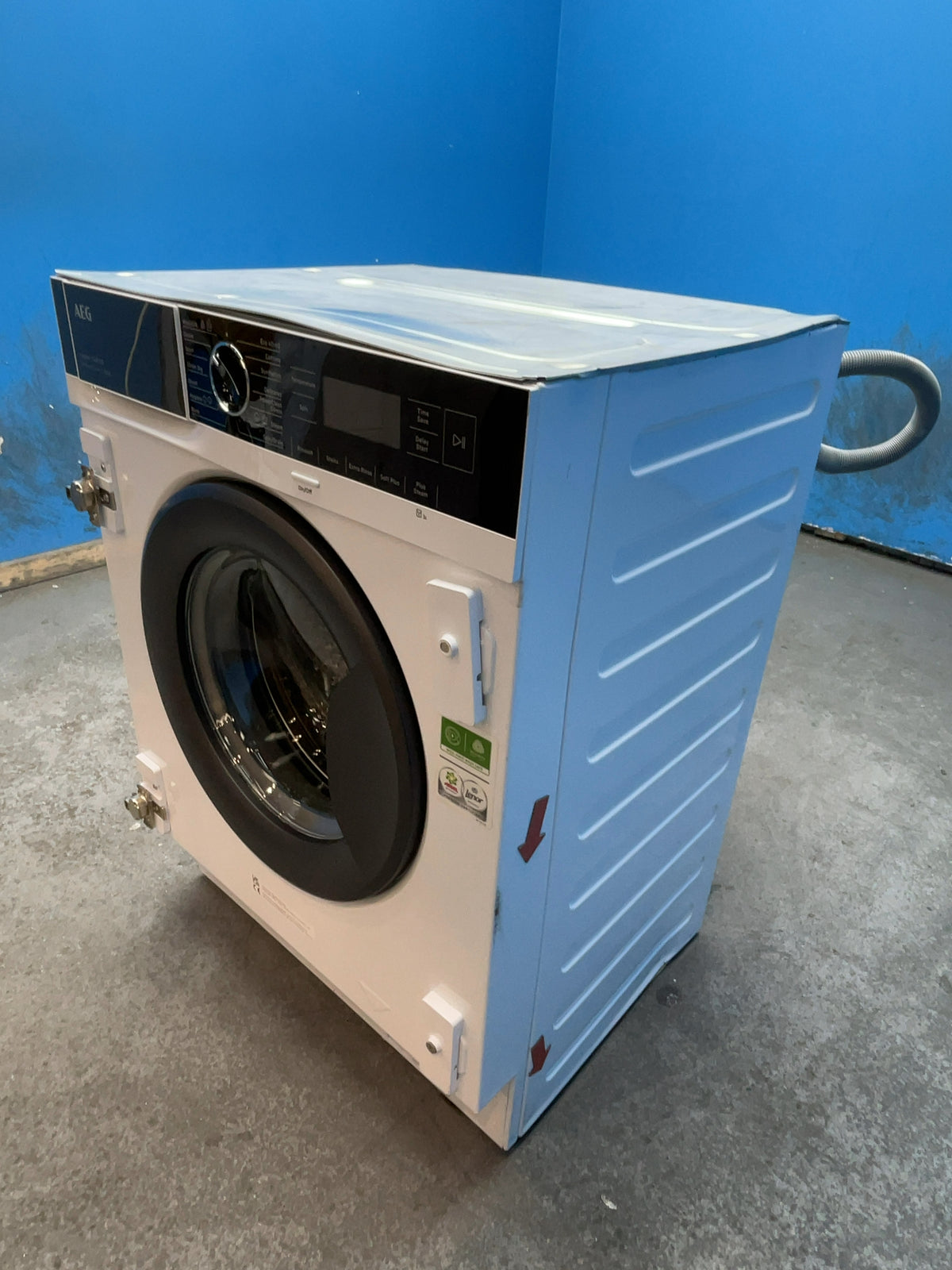 #GRC-166-050 - AEG 8000 Series PowerCare 8kg Integrated Washing Machine – 1400rpm, PowerClean 59min, Steam Refresh