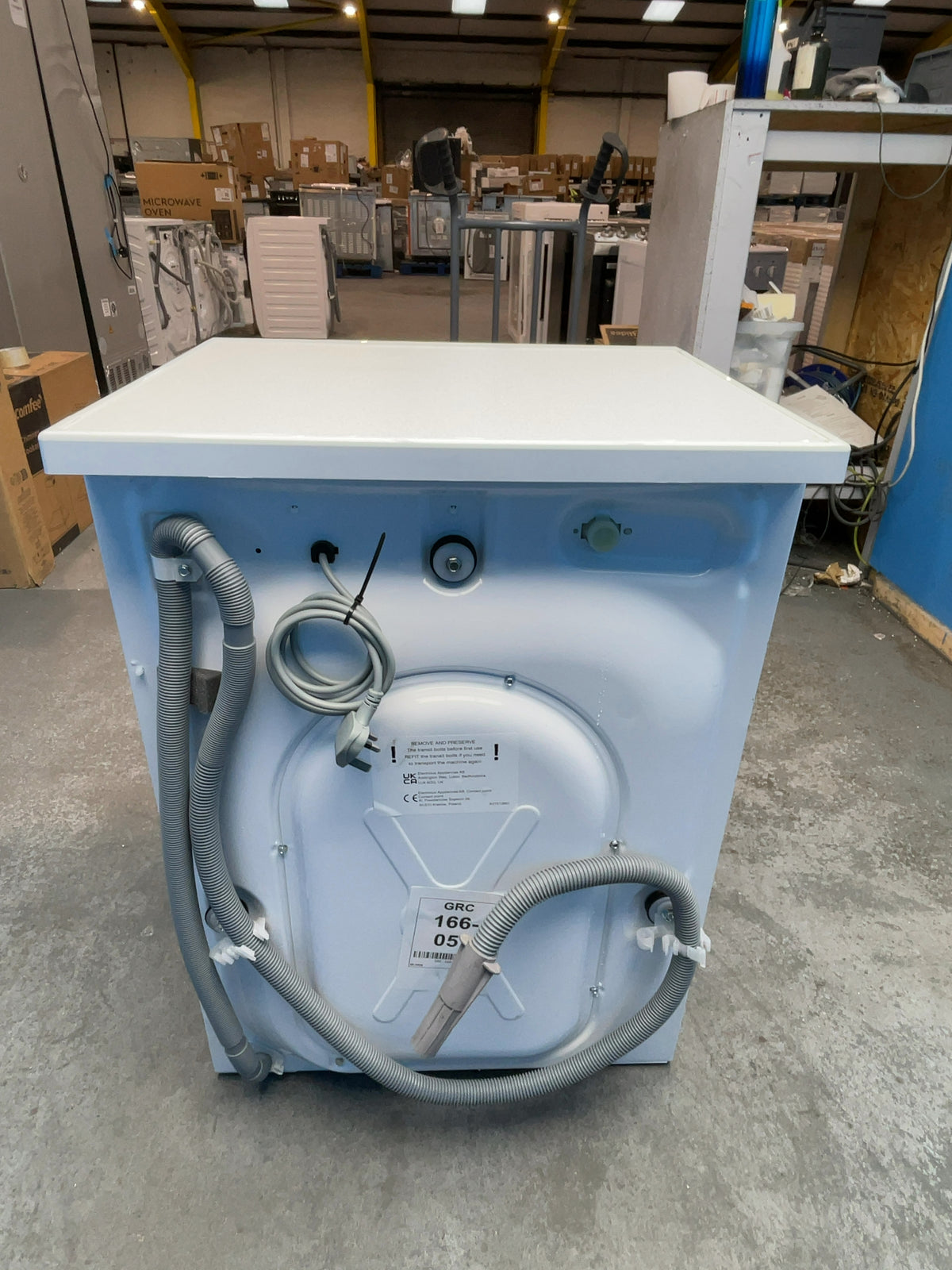 #GRC-166-051 - AEG 8kg 1400rpm Washing Machine – AutoSense Technology, Anti-Allergy Cycle & TimeSave, White
