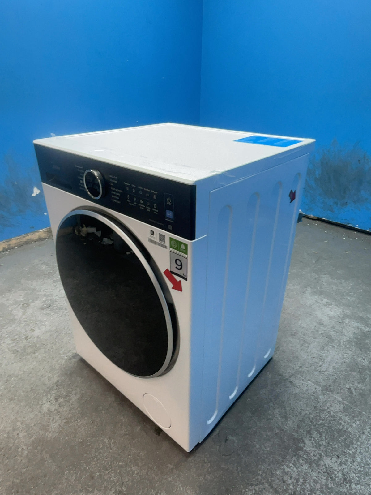 #GRC-166-178 - Midea 9kg 1400rpm Washing Machine – Smart WiFi & Steam Care