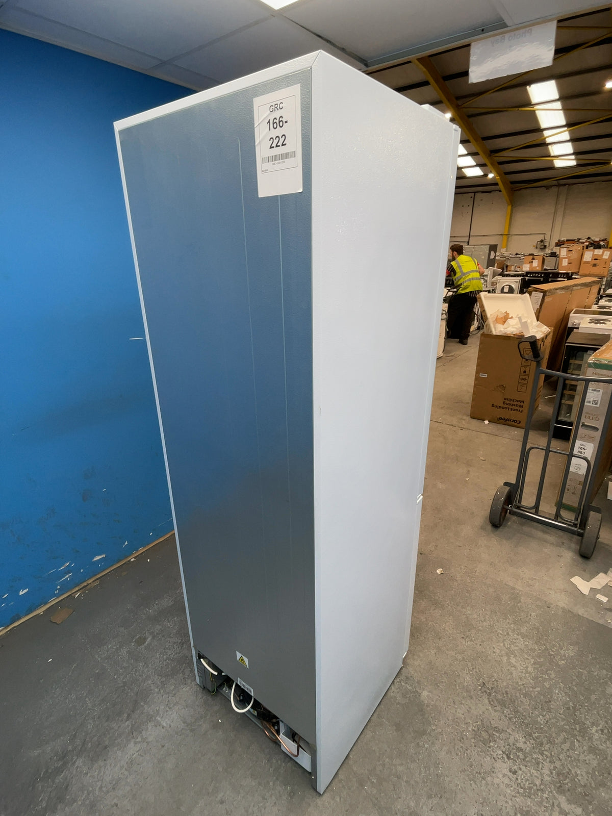 #GRC-166-222 - Midea 59.9cm 60/40 Fridge Freezer – 310L, White, Total No Frost