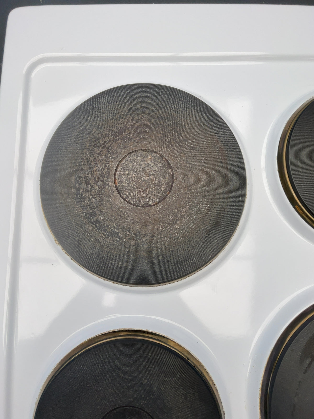 #GRC-166-237 - Midea 50cm Electric Cooker – Solid Plate Hob, Integrated Grill, White