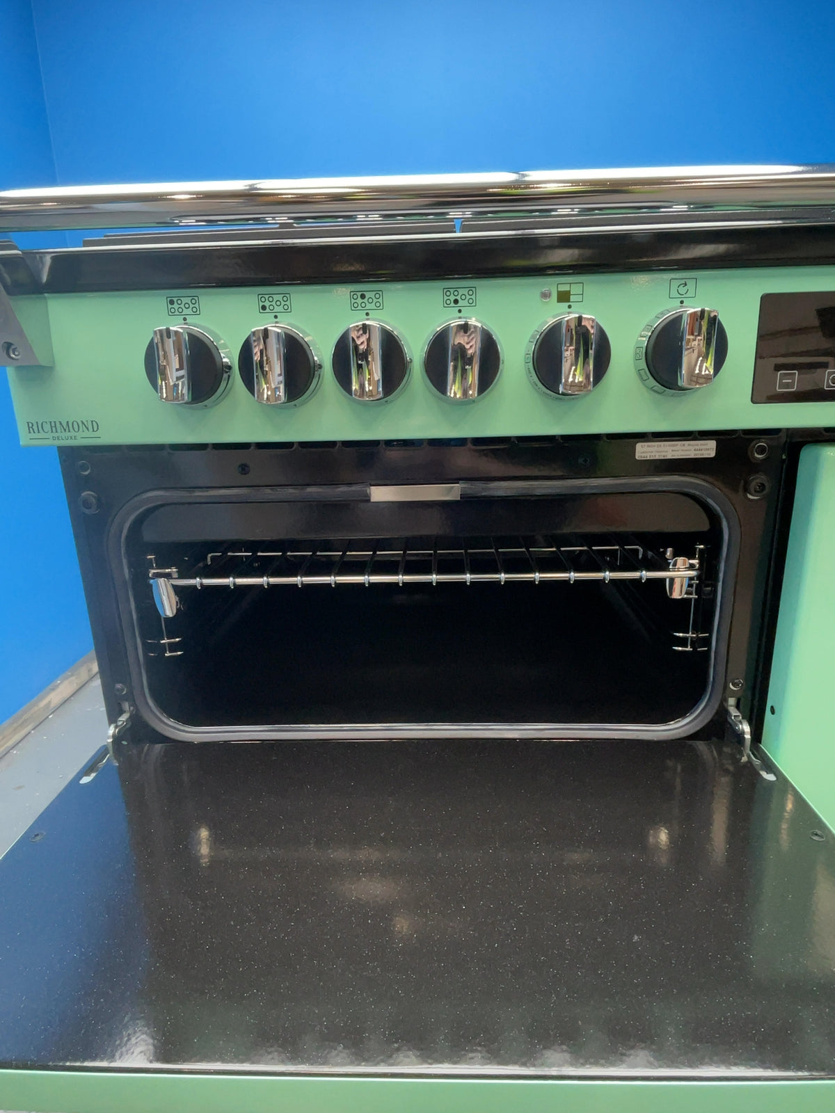 #GRC-166-356 - Stoves Richmond Deluxe 110cm Dual Fuel Range Cooker – Quad Oven, 7 Burners, Mojito Mint