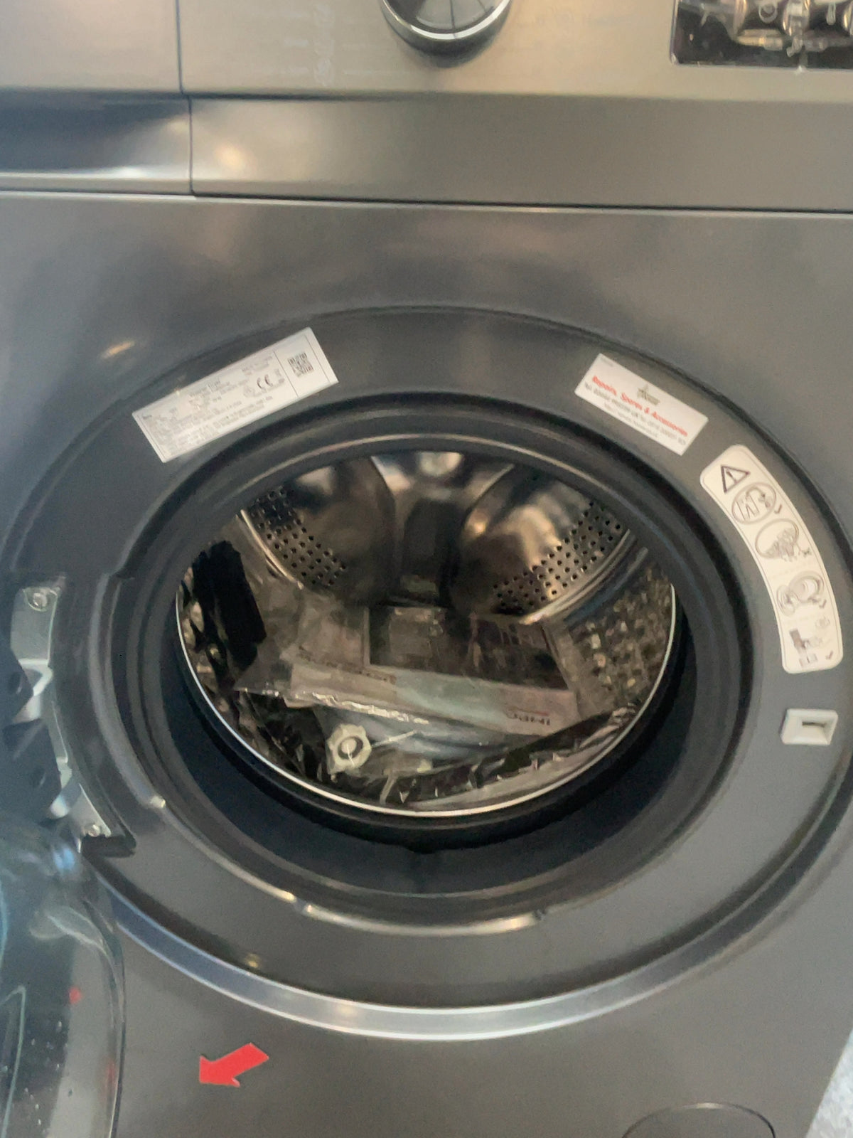 #GRC-166-462 - Hoover Pro Wash Series 3 Washer Dryer – 10kg/6kg, 1400rpm, WiFi, Graphite