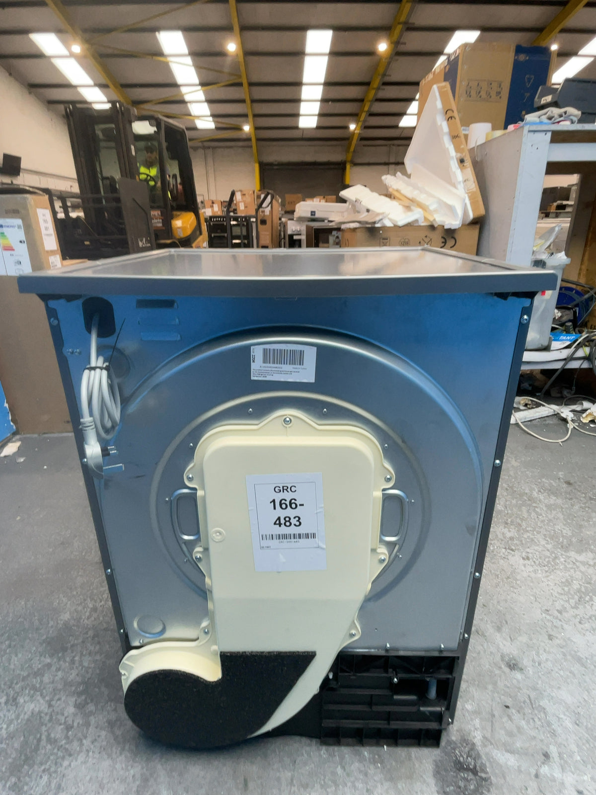 #GRC-166-483 - Hoover H-DRY 500 10kg Heat Pump Tumble Dryer – Wi-Fi Connected, Anthracite