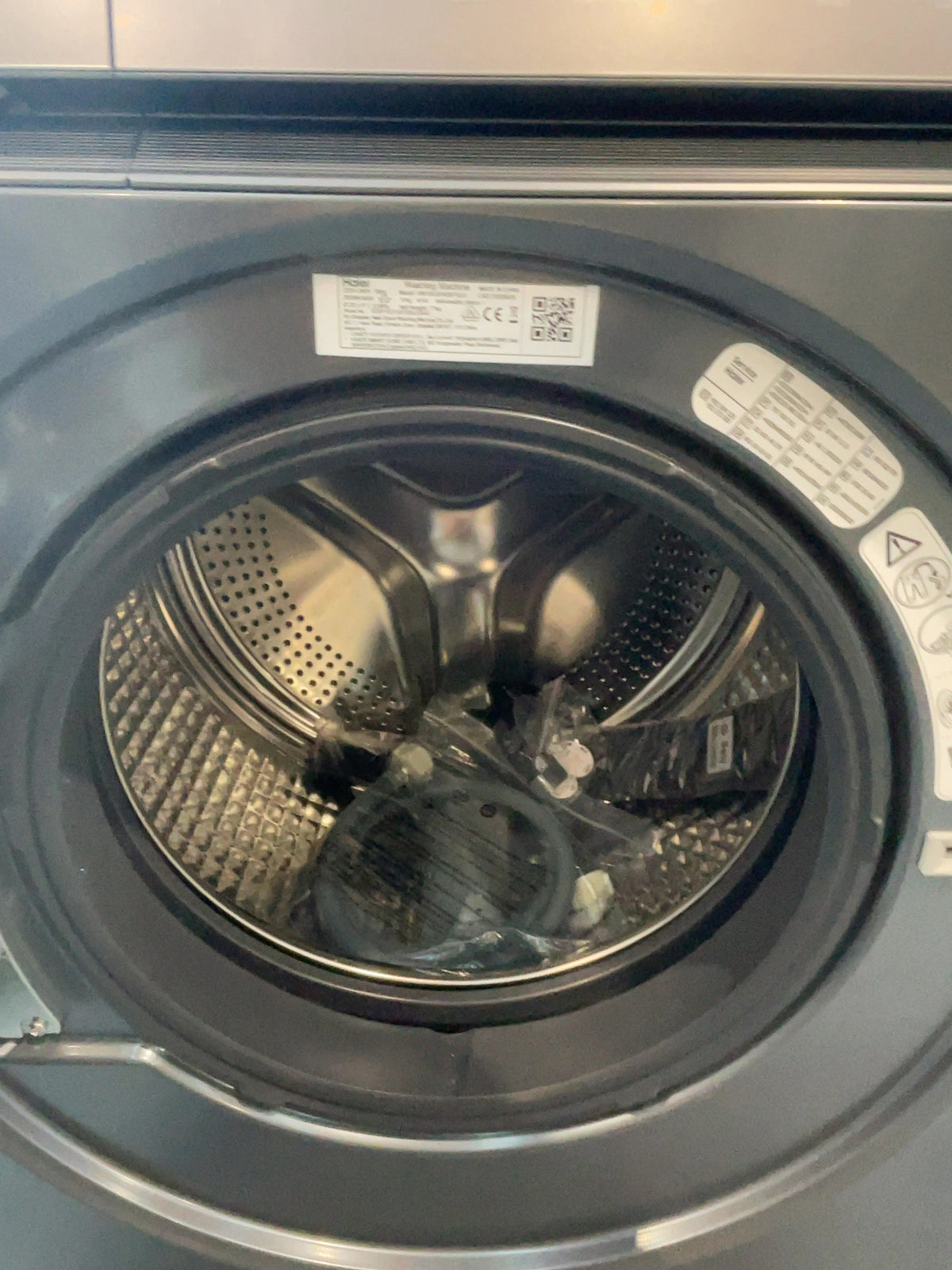 #GRC-166-487 - Haier 10kg 1400rpm Washing Machine – Direct Motion Motor, Graphite