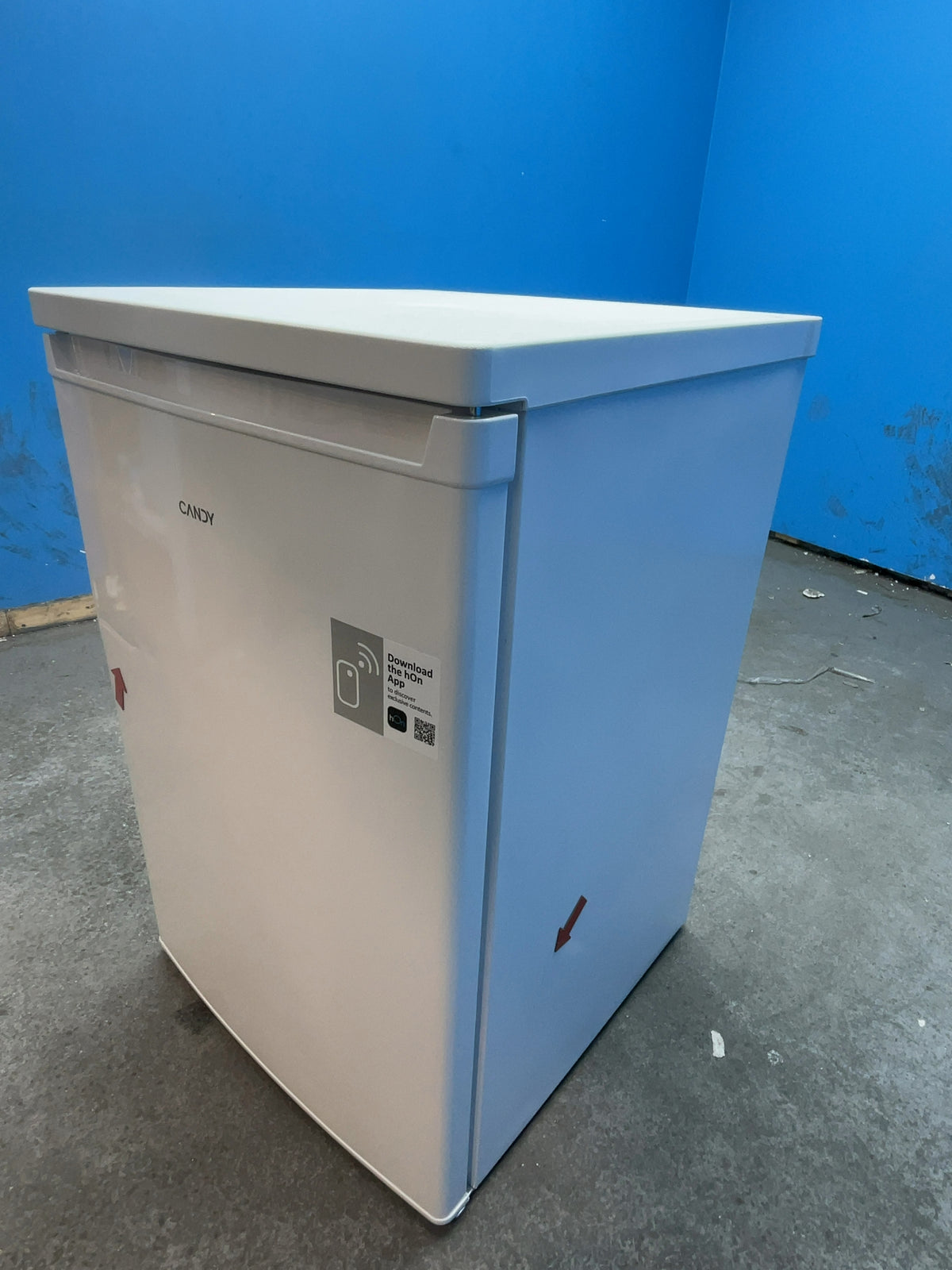 #GRC-166-496 - Candy CLHS58EWK 127 Litre 55cm Under Counter Fridge