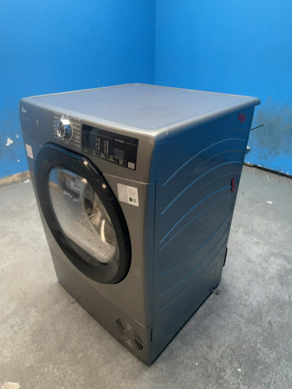 #GRC-166-538 - Hoover 10kg Condenser Tumble Dryer – WiFi Connected, Grey, B Energy Rating