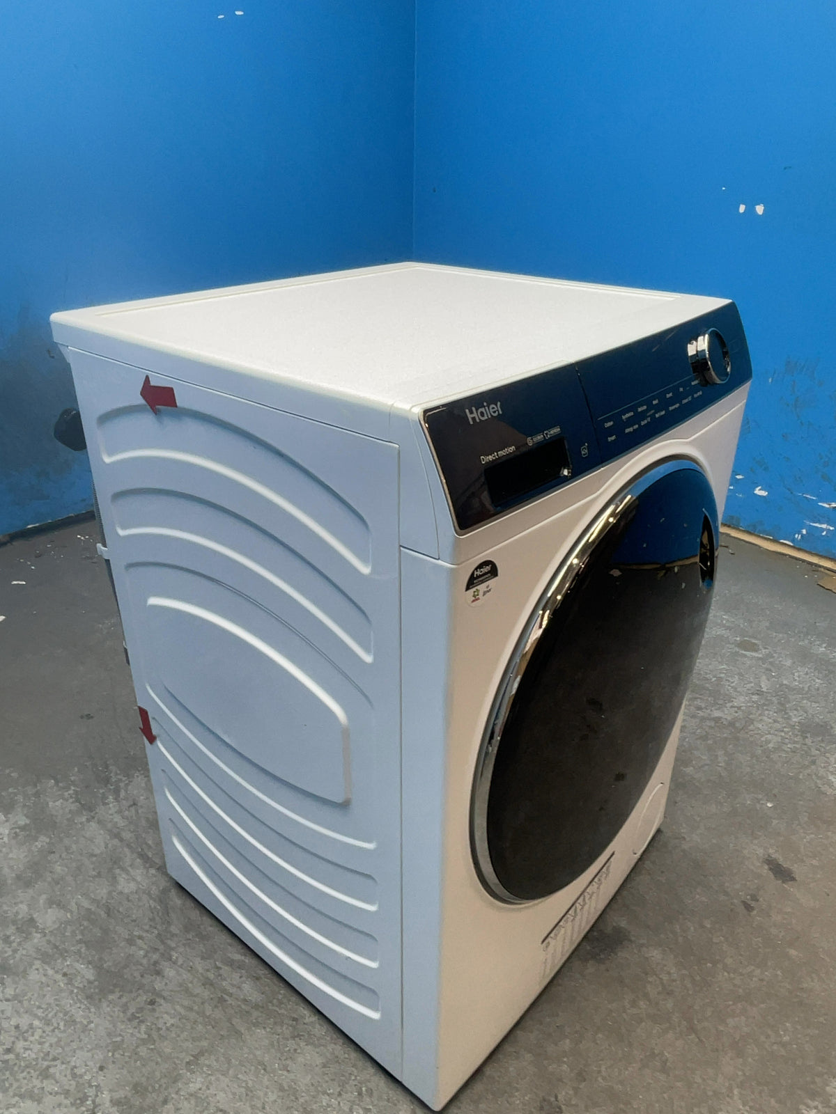 #GRC-166-539 - Haier Washer Dryer – 10kg Wash, 6kg Dry, 1400rpm, WiFi Connected, White