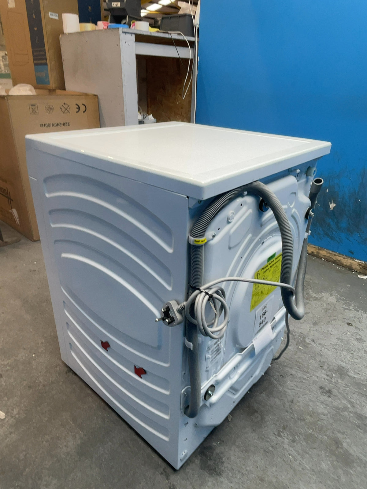 #GRC-166-540 - Haier 12kg 1400rpm Washing Machine – Direct Motion Motor, Steam Function, White