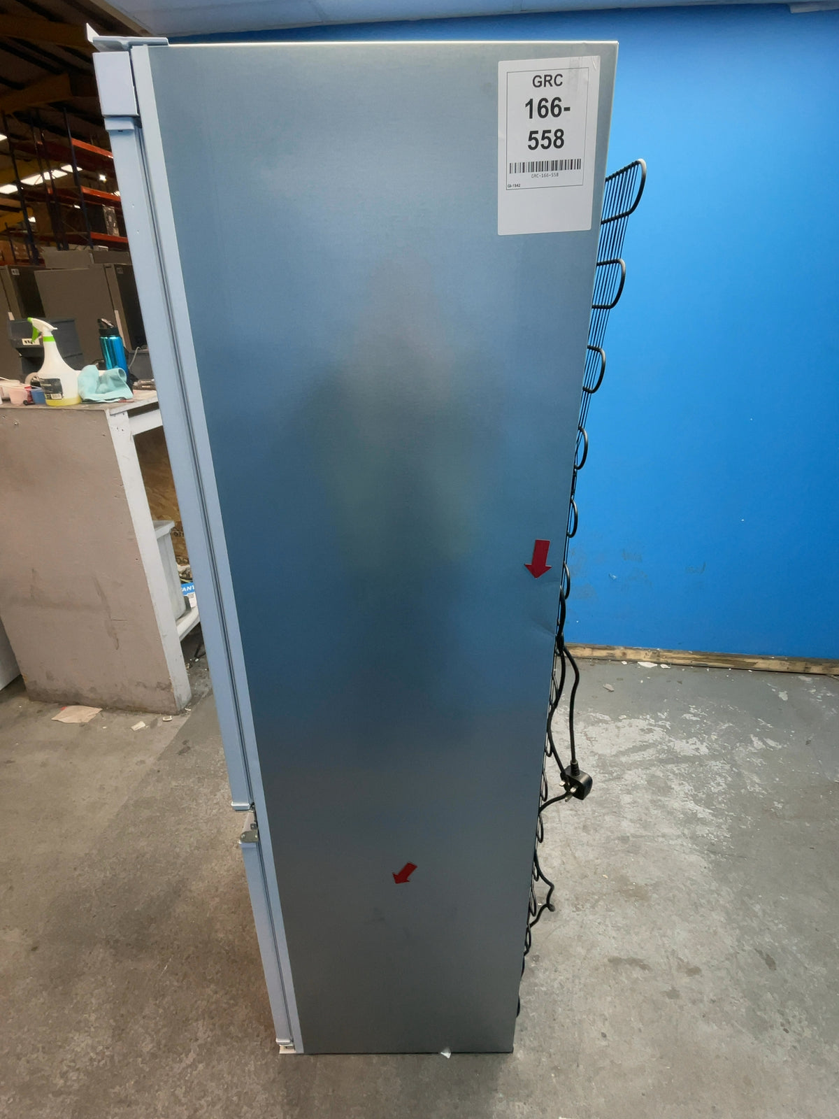 #GRC-166-558 - Iberna 70/30 Integrated Frost Free Fridge Freezer – 248L Capacity, WiFi Connected, White