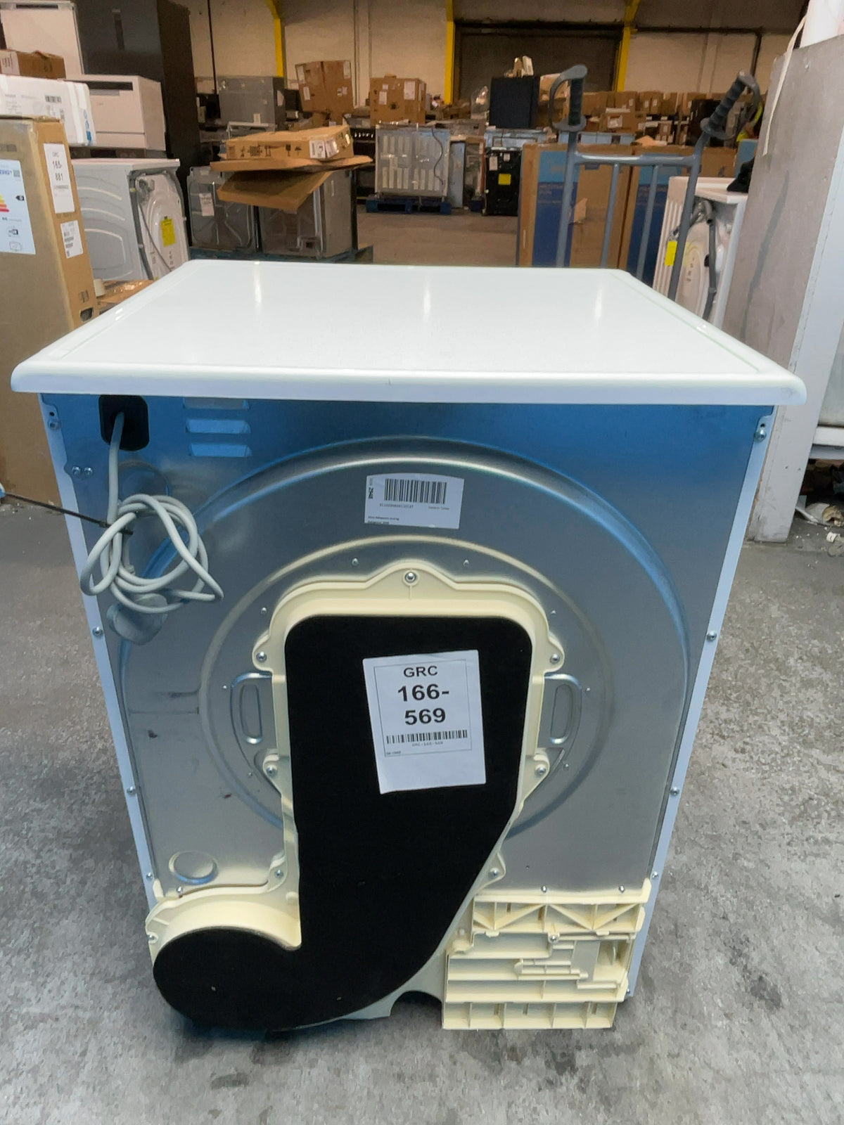 #GRC-166-569 - Hoover 10kg Heat Pump Tumble Dryer – WiFi Connected, White, D Energy Rating