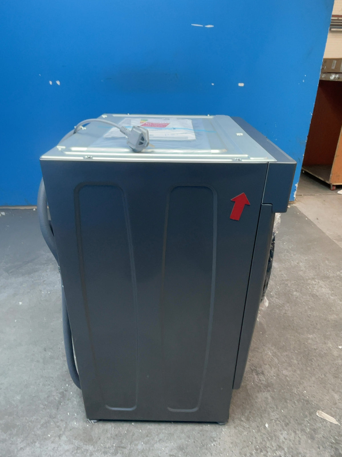 #GRC-166-571 - Hoover 9kg 1600rpm Integrated Washing Machine – AI Weight Sense, Graphite