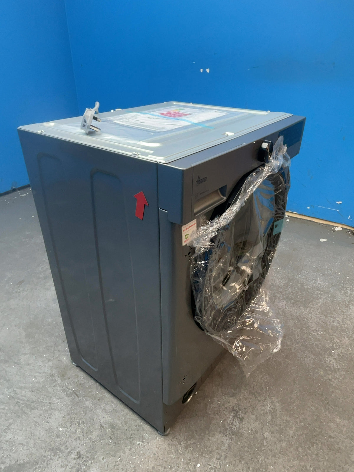 #GRC-166-571 - Hoover 9kg 1600rpm Integrated Washing Machine – AI Weight Sense, Graphite