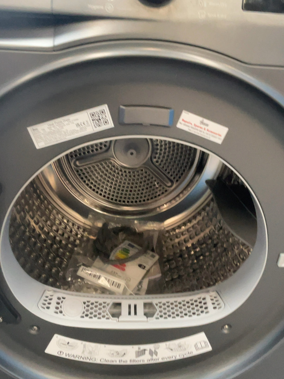 #GRC-166-572 - Hoover Pro Dry Series 3 10kg Heat Pump Tumble Dryer – AI Smart Move, Grey