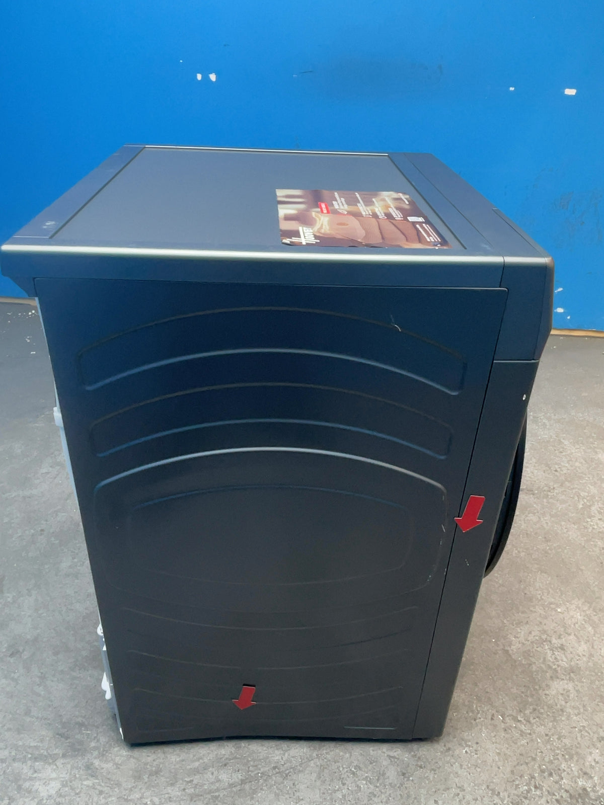 #GRC-166-572 - Hoover Pro Dry Series 3 10kg Heat Pump Tumble Dryer – AI Smart Move, Grey