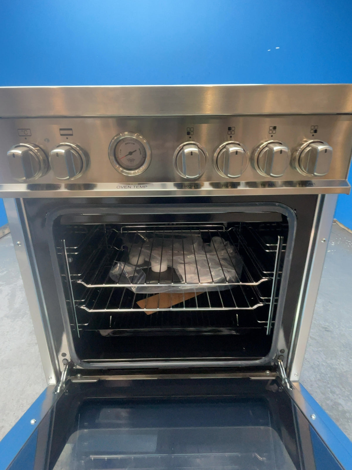 #GRC-166-613 - Bertazzoni Master Series 60cm Electric Range Cooker – 69L Capacity, 4 Zone Induction Hob, Stainless Steel