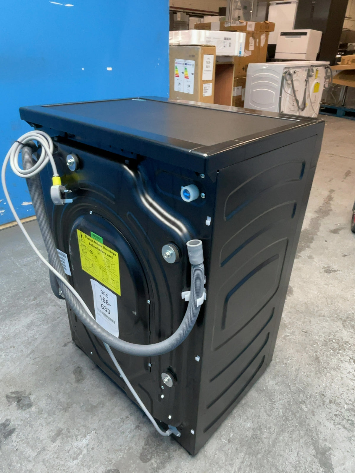#GRC-166-633 - Hoover Pro Wash Series 3 9kg 1400rpm Washing Machine – WiFi Connected, hOn App, Matte Black