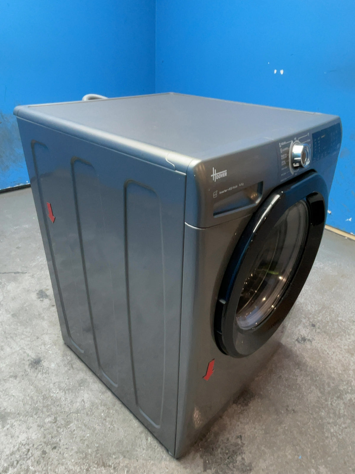 #GRC-166-655 - Hoover H-WASH 350 14kg 1400rpm Washing Machine – Quick Wash, Anthracite