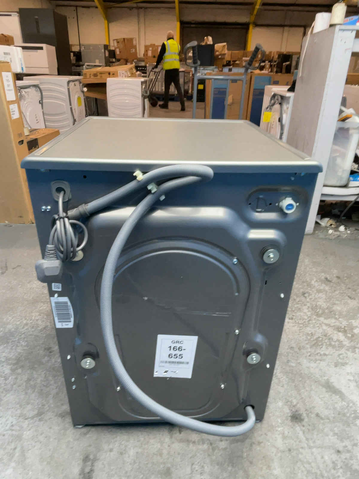 #GRC-166-655 - Hoover H-WASH 350 14kg 1400rpm Washing Machine – Quick Wash, Anthracite