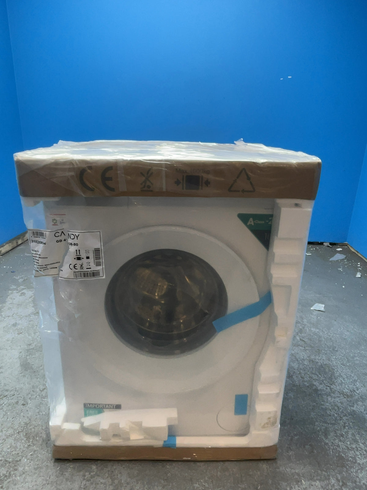 #GRC-166-658 - Candy Quick Pro 10kg 1400rpm Washing Machine – Quick Wash, Smart Spray, White