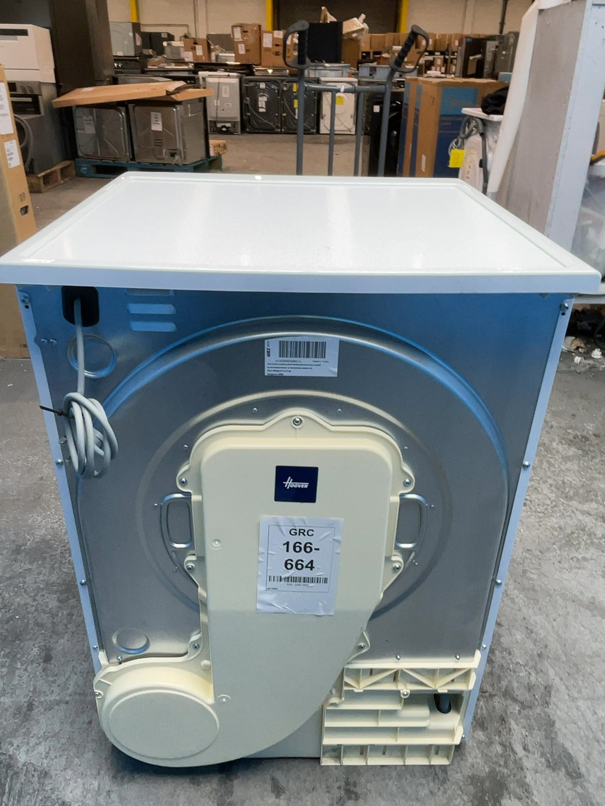#GRC-166-664 - Hoover H-DRY 500 11kg Heat Pump Tumble Dryer – White, A++ Energy Rating
