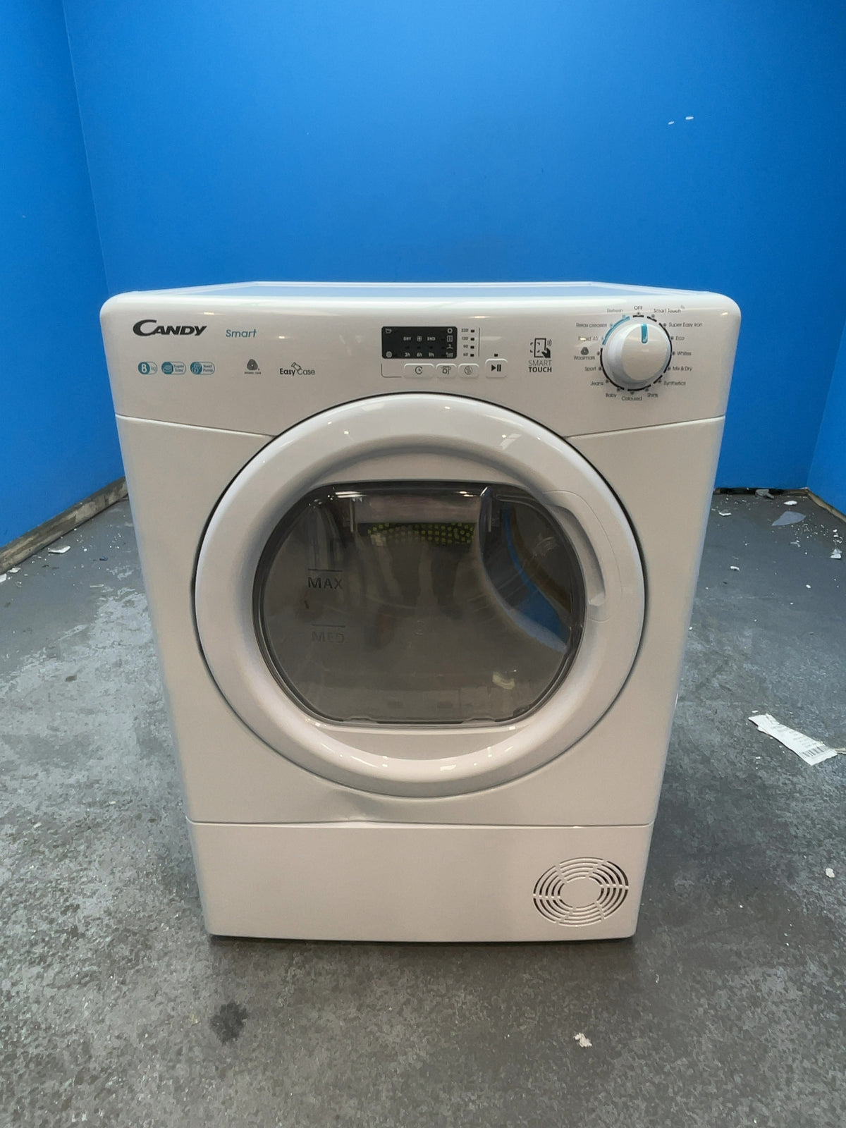 #GRC-166-668 - Candy Smart 8kg Heat Pump Tumble Dryer – NFC Connectivity, White