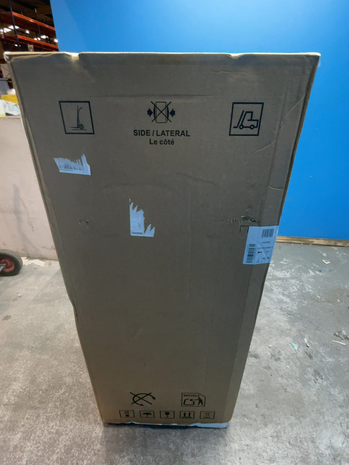 #GRC-166-696 - Candy 55cm Fridge Freezer – 185L, White, Static