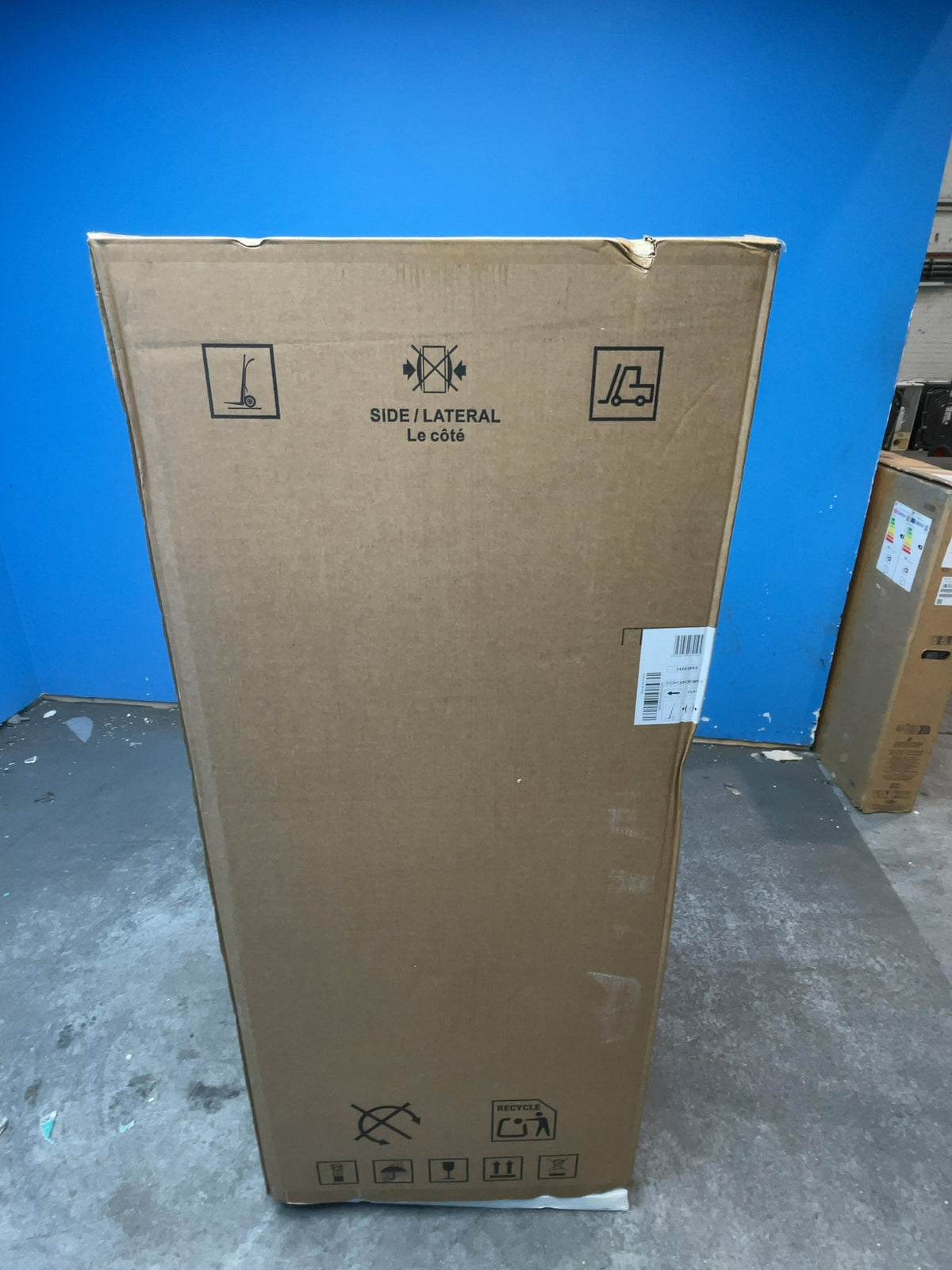 #GRC-166-696 - Candy 55cm Fridge Freezer – 185L, White, Static