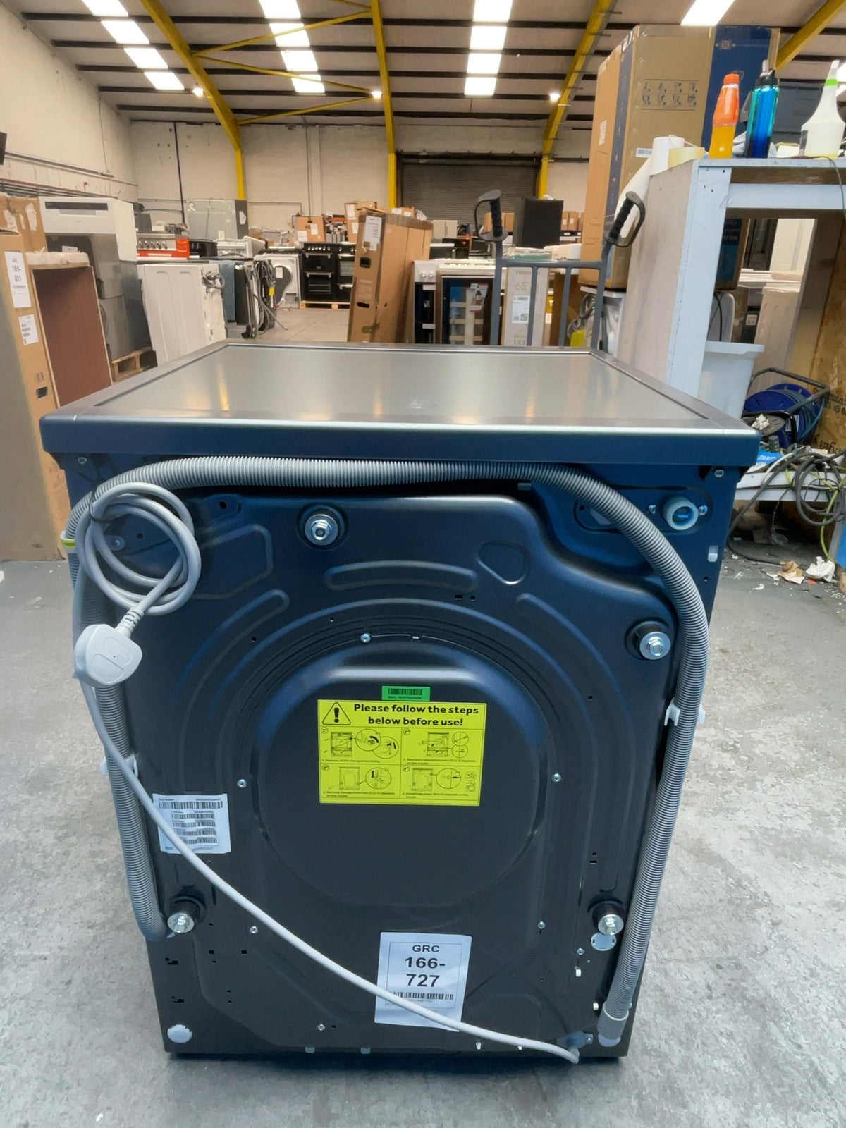 #GRC-166-727 - Haier X Series 5 13kg 1400rpm Washing Machine – WiFi Connected, Anthracite