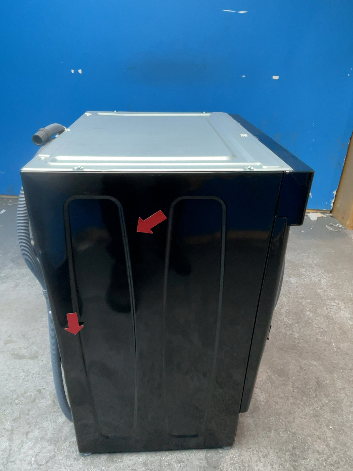 #GRC-166-739 - Hoover 8kg 1600rpm Integrated Washing Machine – AI Weight Sense, Black