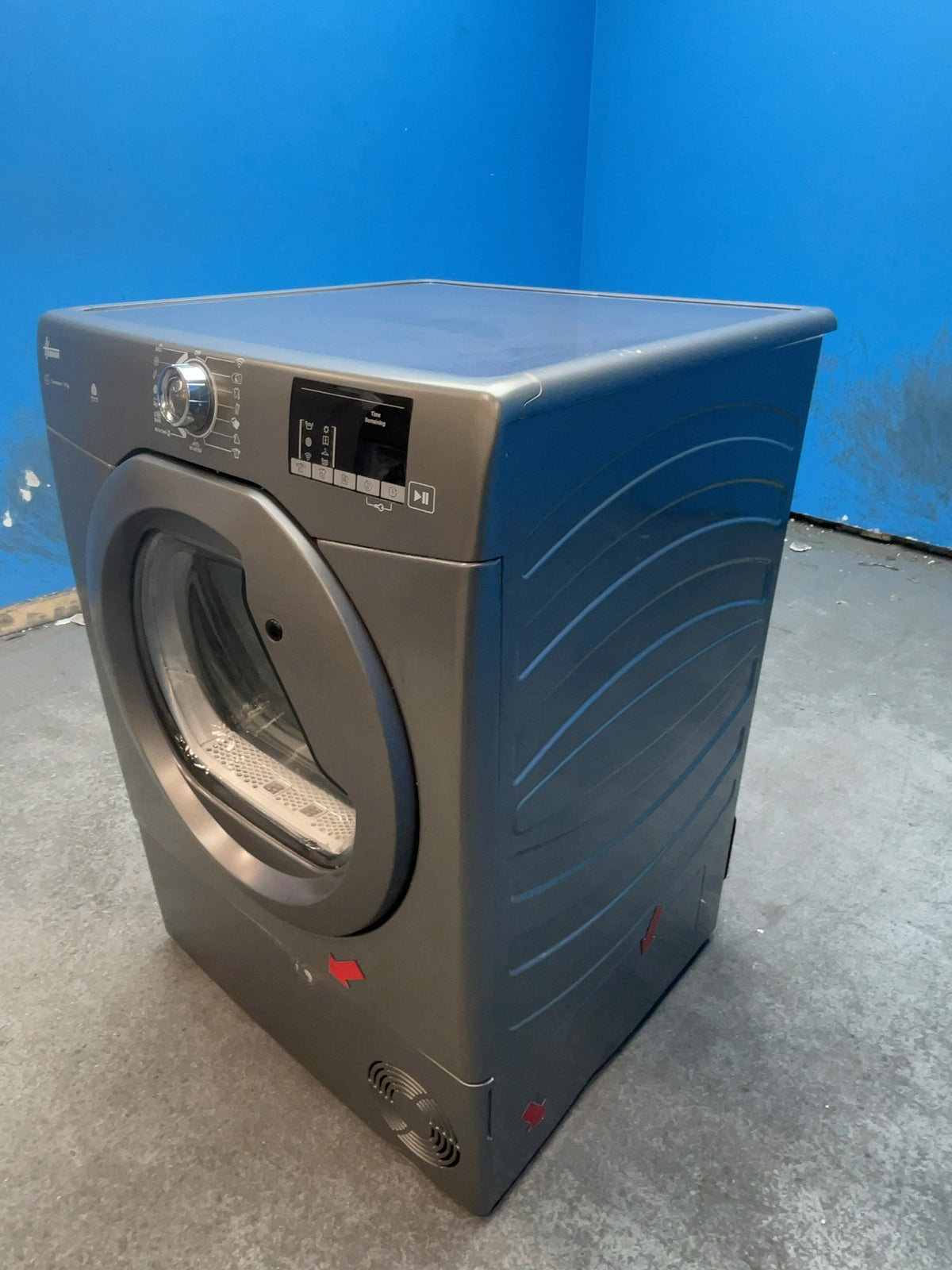 #GRC-166-743 - Hoover H-DRY 300 9kg Condenser Tumble Dryer – WiFi Connected, Grey, 59.6cm Wide