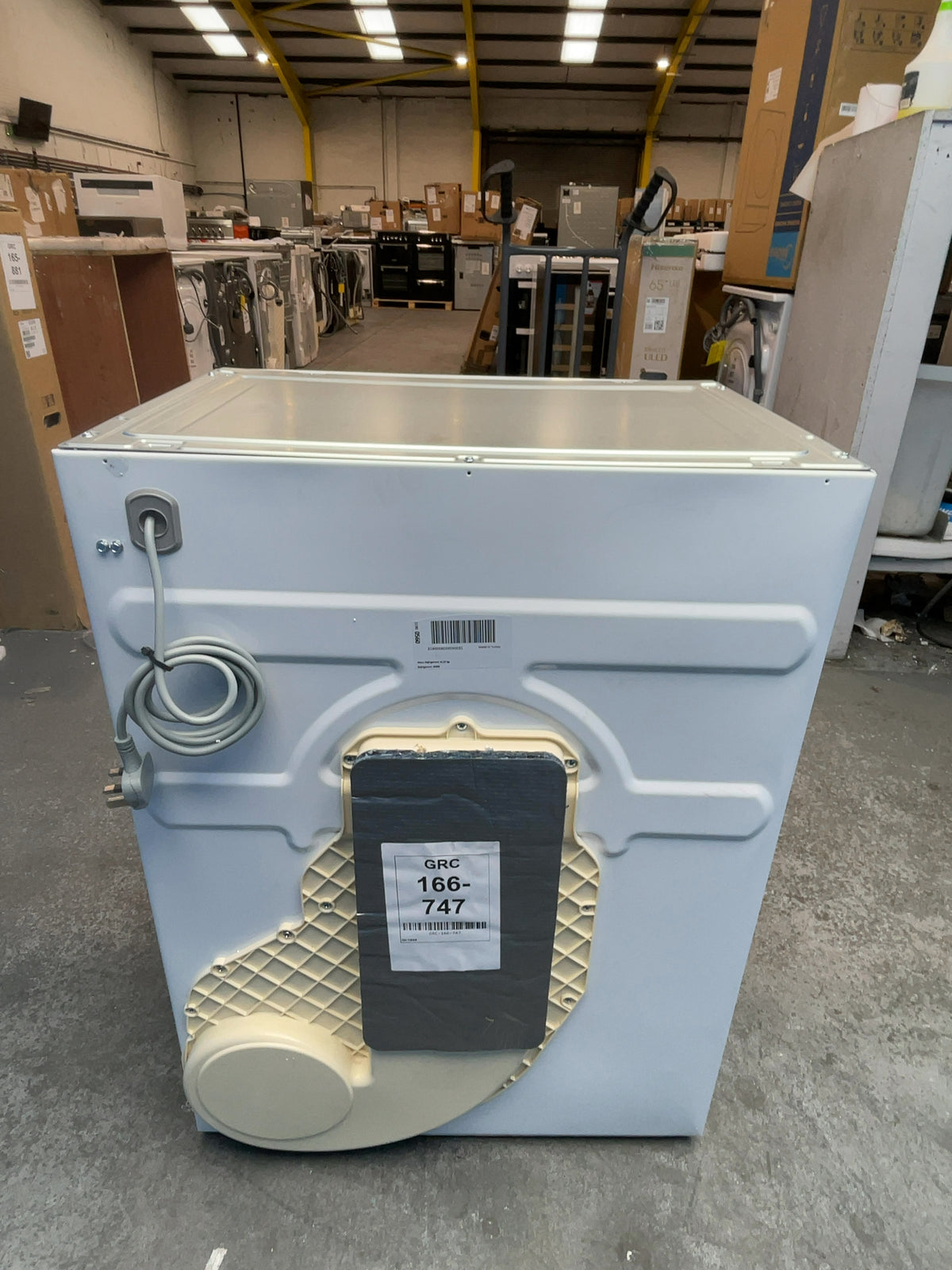 #GRC-166-747 - Hoover H-DRY 300 7kg Integrated Heat Pump Tumble Dryer – WiFi Connected, Sensor Drying, White